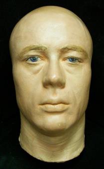 Celebrity Deaths on Death Mask Of The Famous Film Star  James Dean  This Death