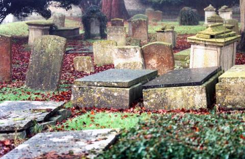 old graveyard picture